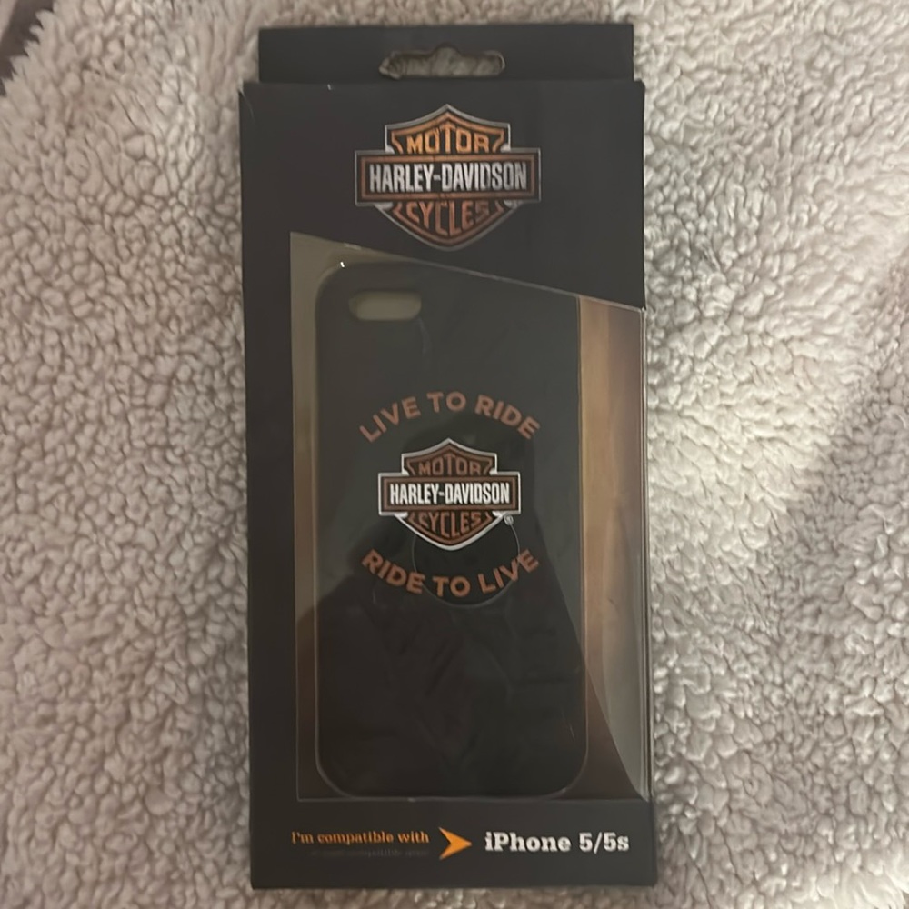 NIB Harley Davidson “Live to Ride. Ride to Live” iPhone 5/5s Phone Case